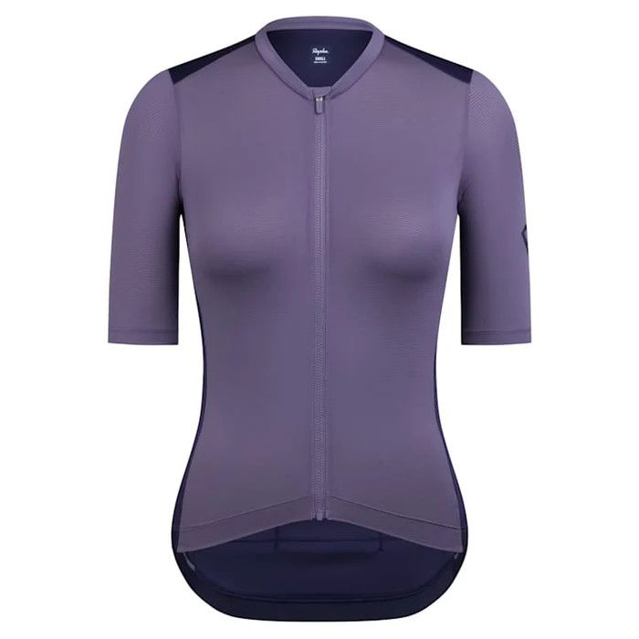 Rapha Pro Team Women&#39;s Training Cycling Jersey Purple Large