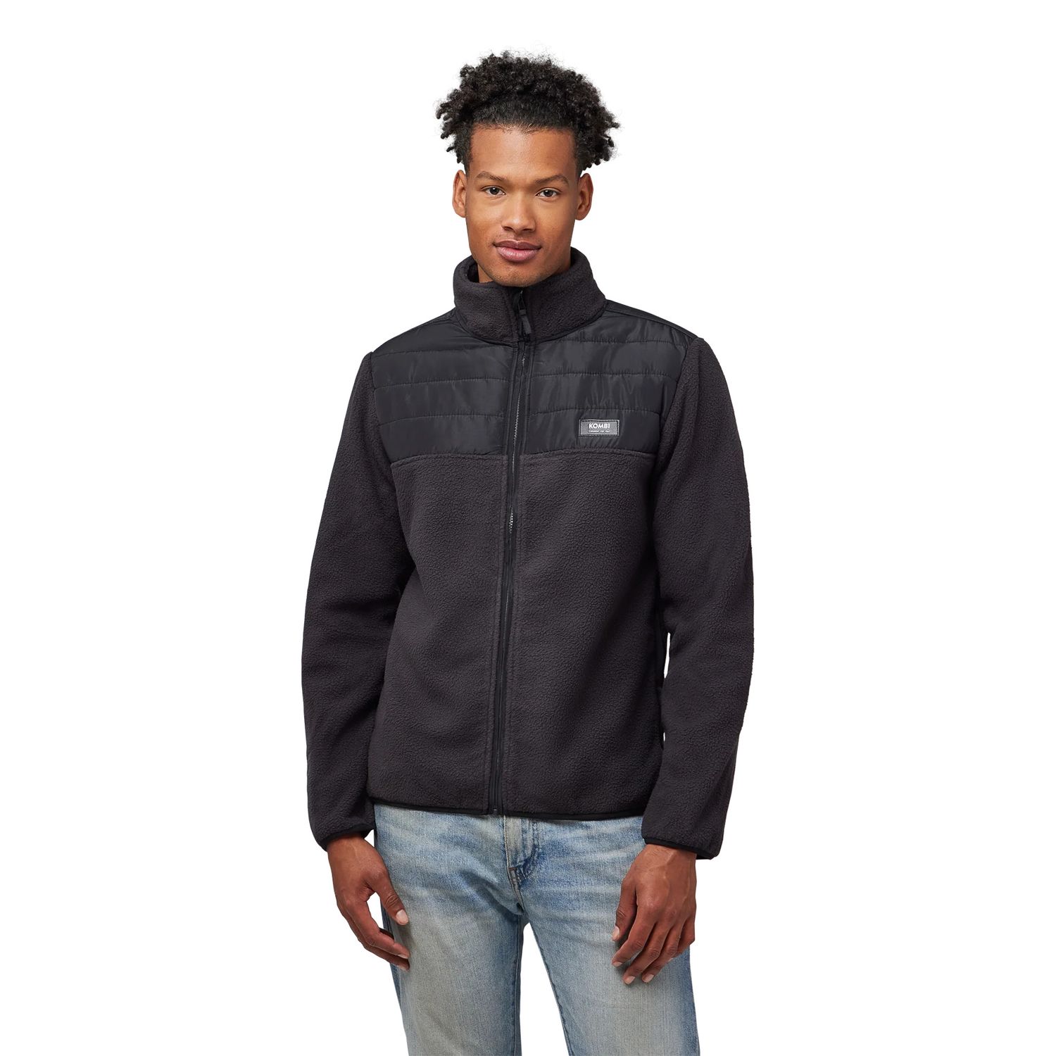 KOMBI GREEN LAND MEN&#39;S FLEECE JACKET MEDIUM