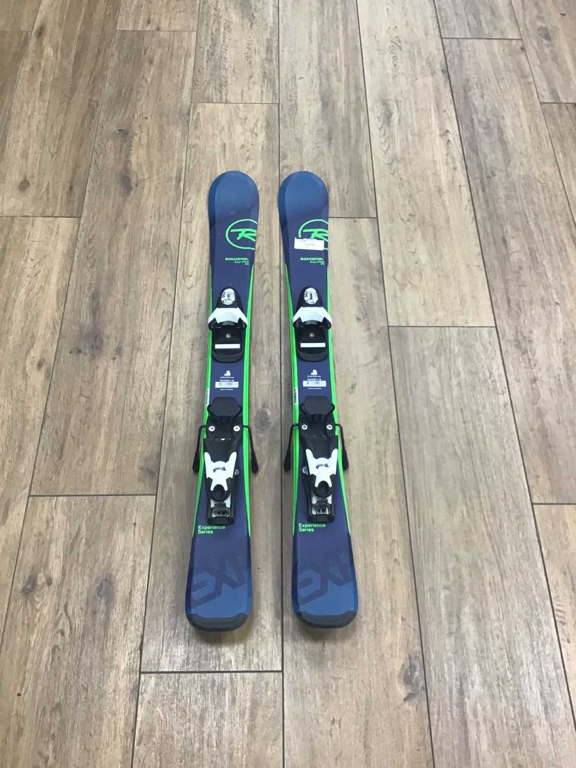 Used Rossignol 92cm Skis with Rossignol Bindings