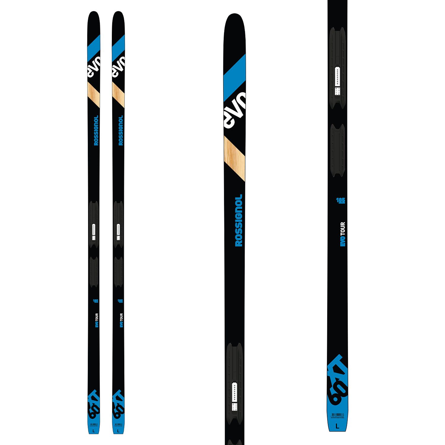Rossignol Evo Xt 60 Positrack XC Ski (binding included), Size: 165