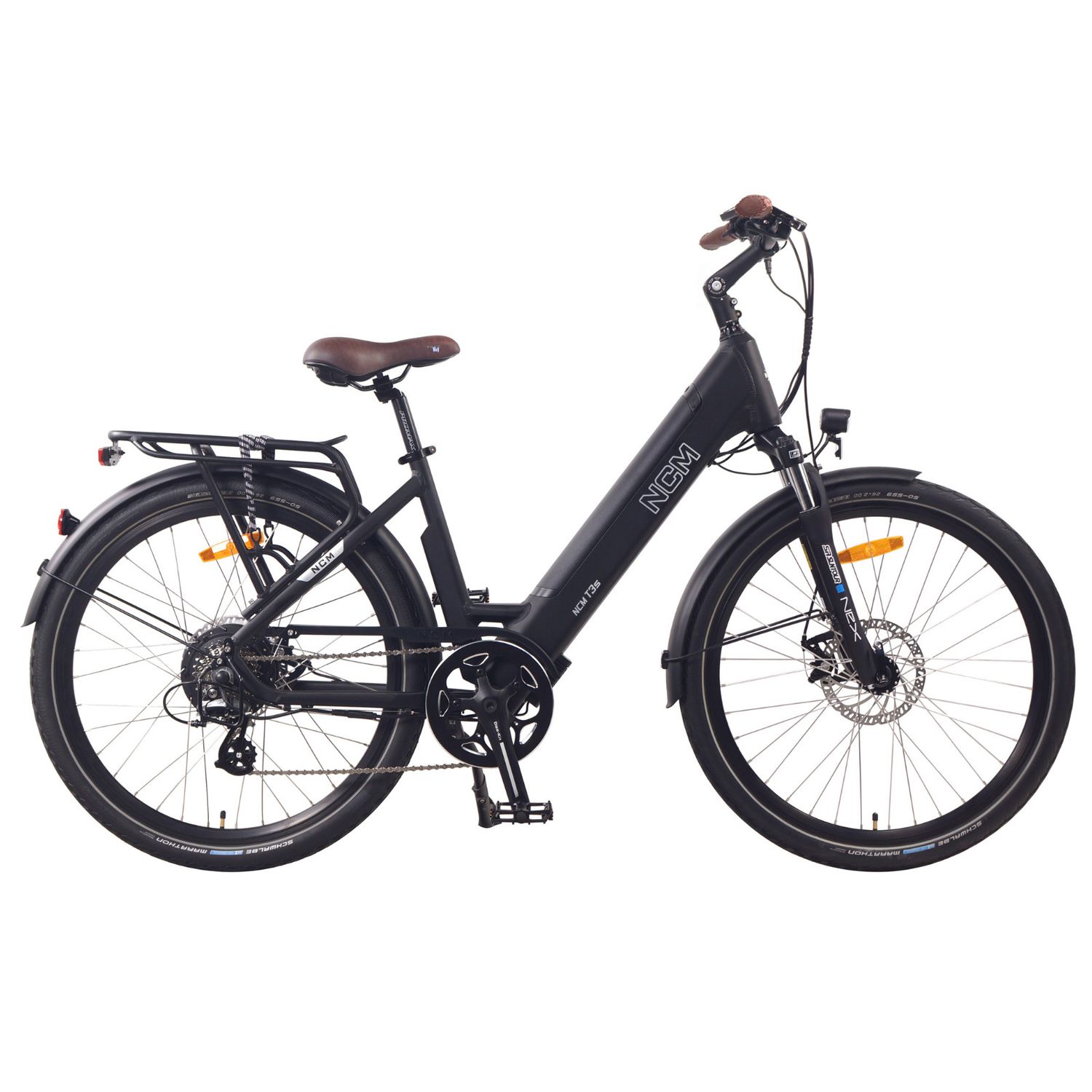 NCM T3s Hybrid E Bike, Color: Black