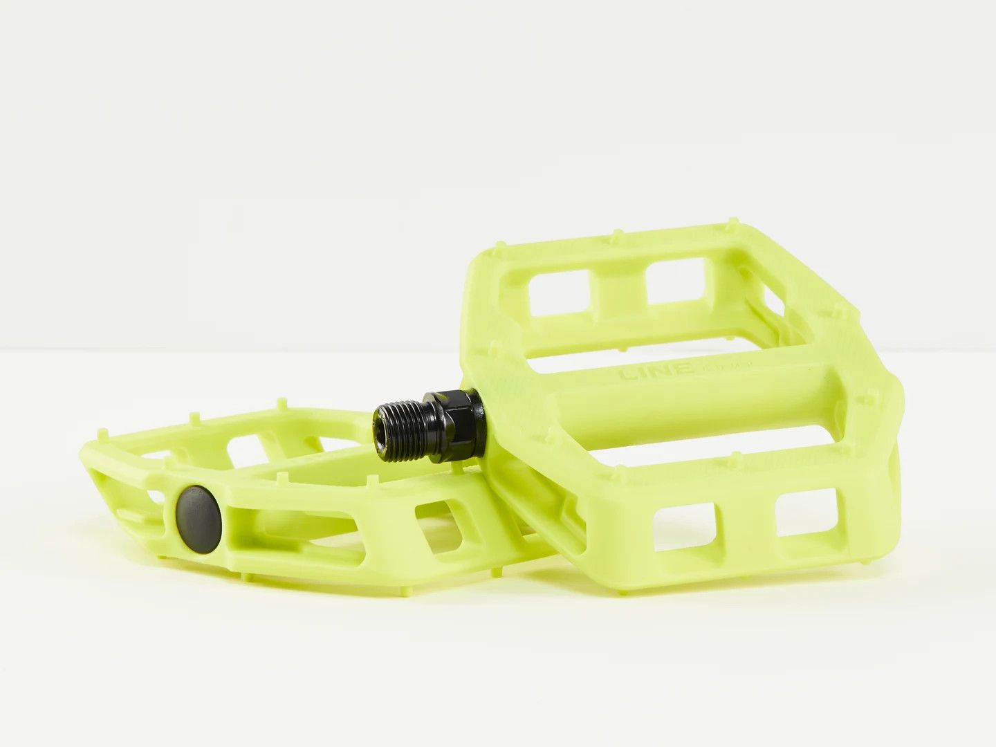 Pedal Bontrager Line Comp Flat Volt Green