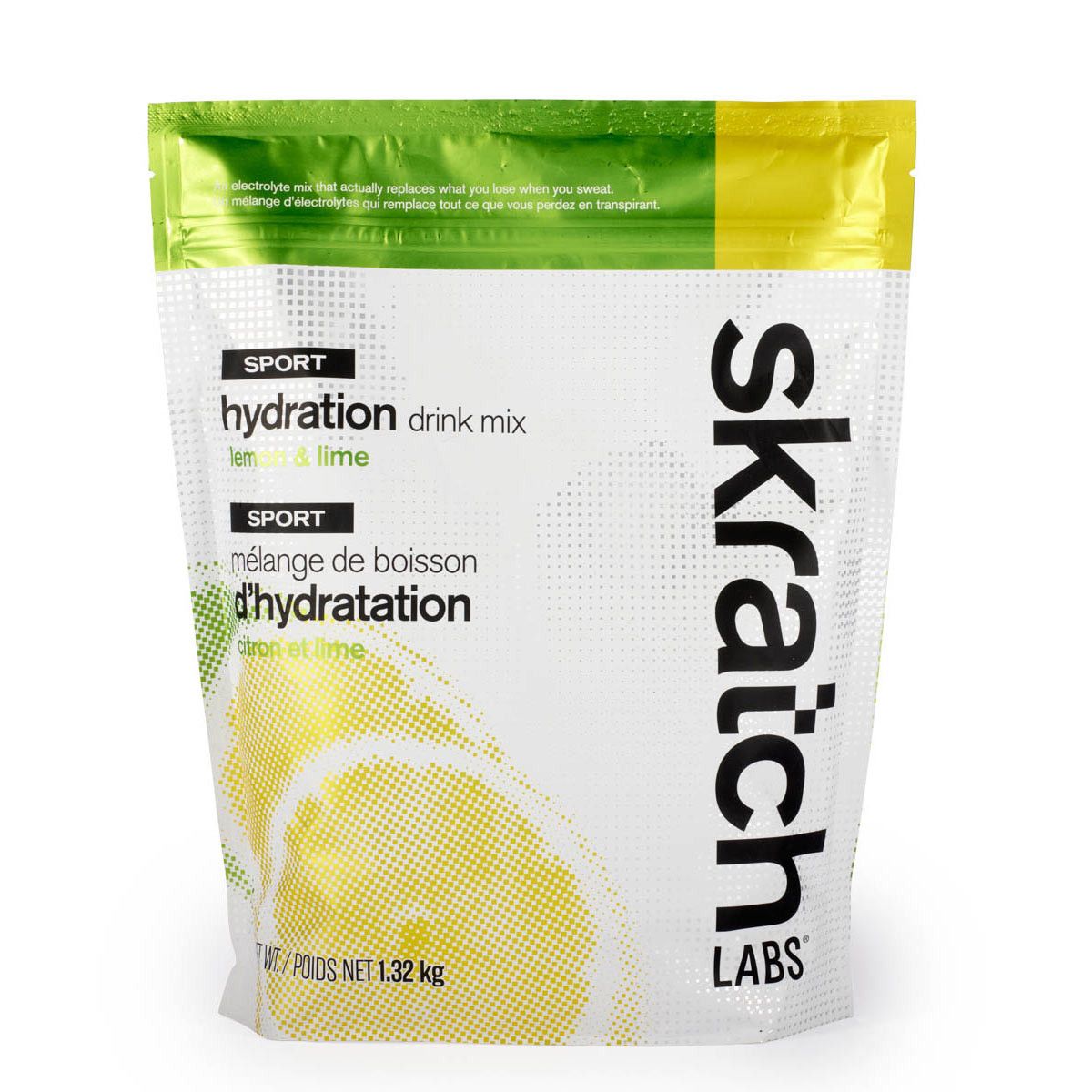 Skratch Lab Sport Hydration Drink Mix, Lemons &amp; Limes, 1320g, 60-Serving