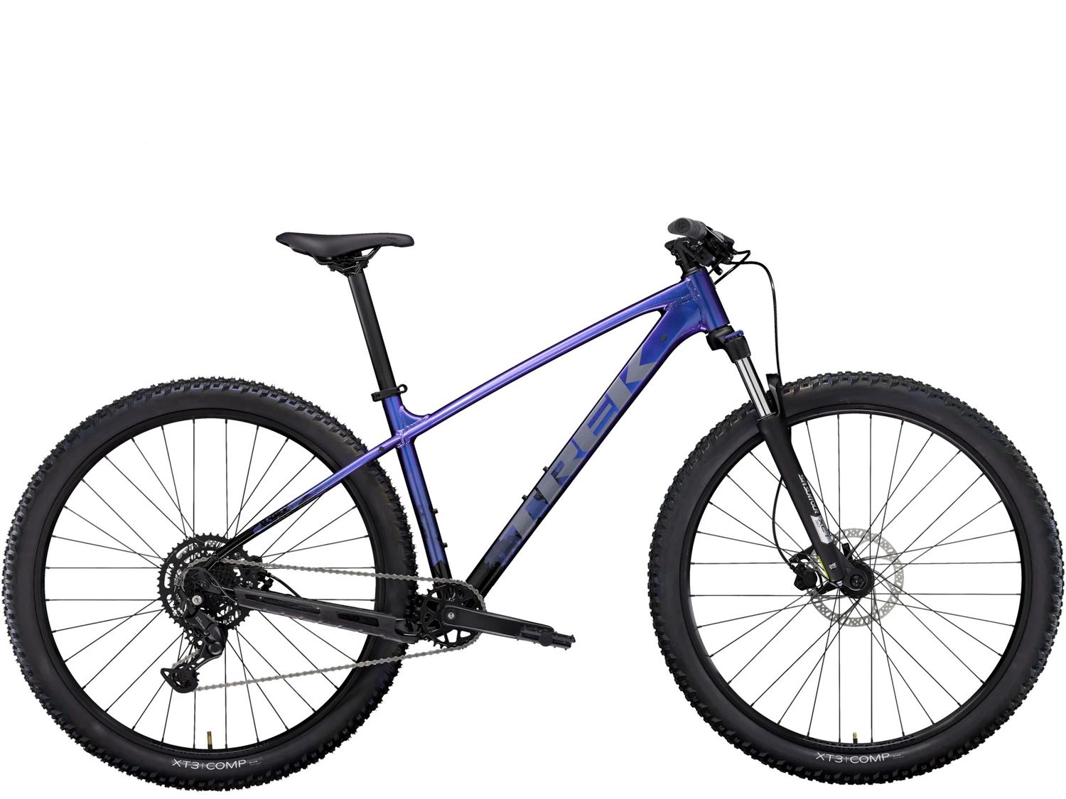 Trek Marlin 5  Small Purple FLip to Trek Black Fade
