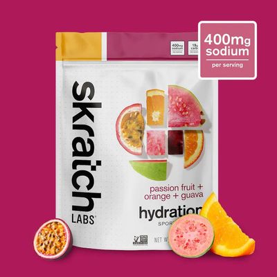 Hydration Sport Drink Mix: Passion Fruit + Orange + Guava 440g