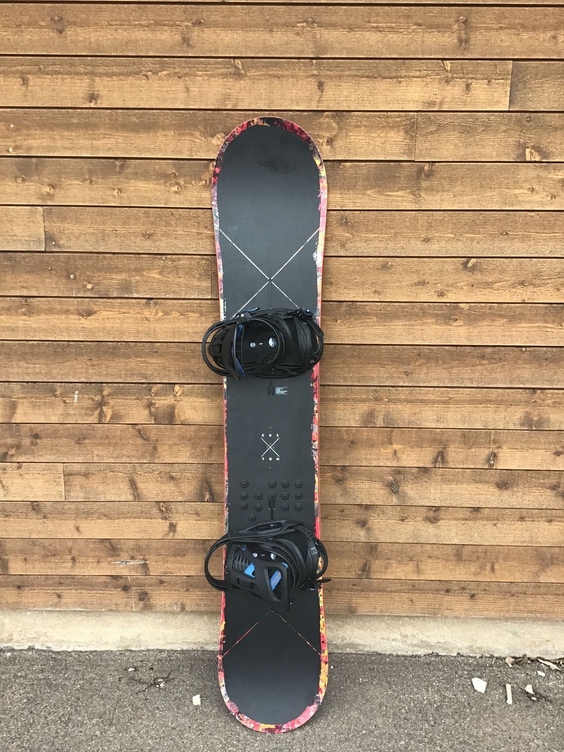 Used Burton Custom X 158 / binding