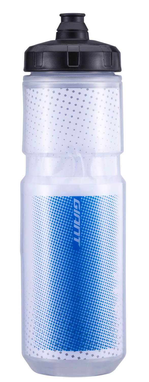 Giant Evercool insulated water bottle Clear/Blue 750ml