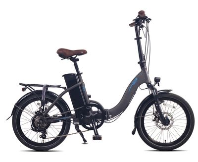 NCM Paris Folding E Bike Grey