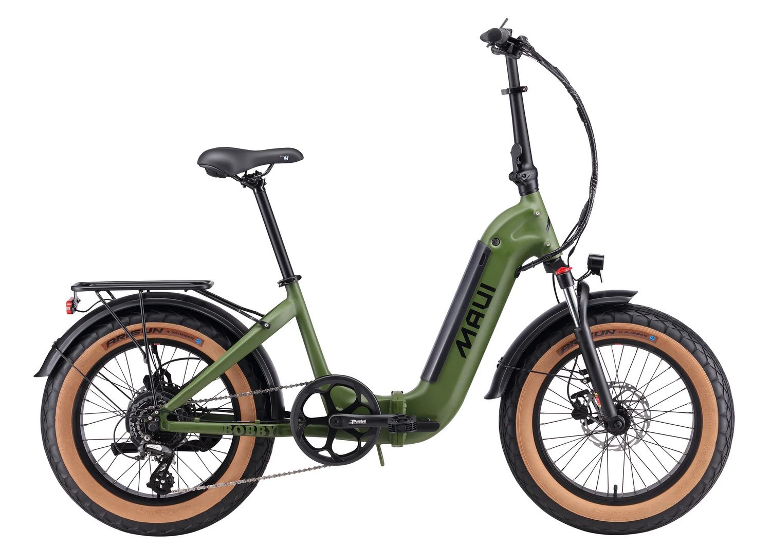 Maui Bobby Folding Bike Green