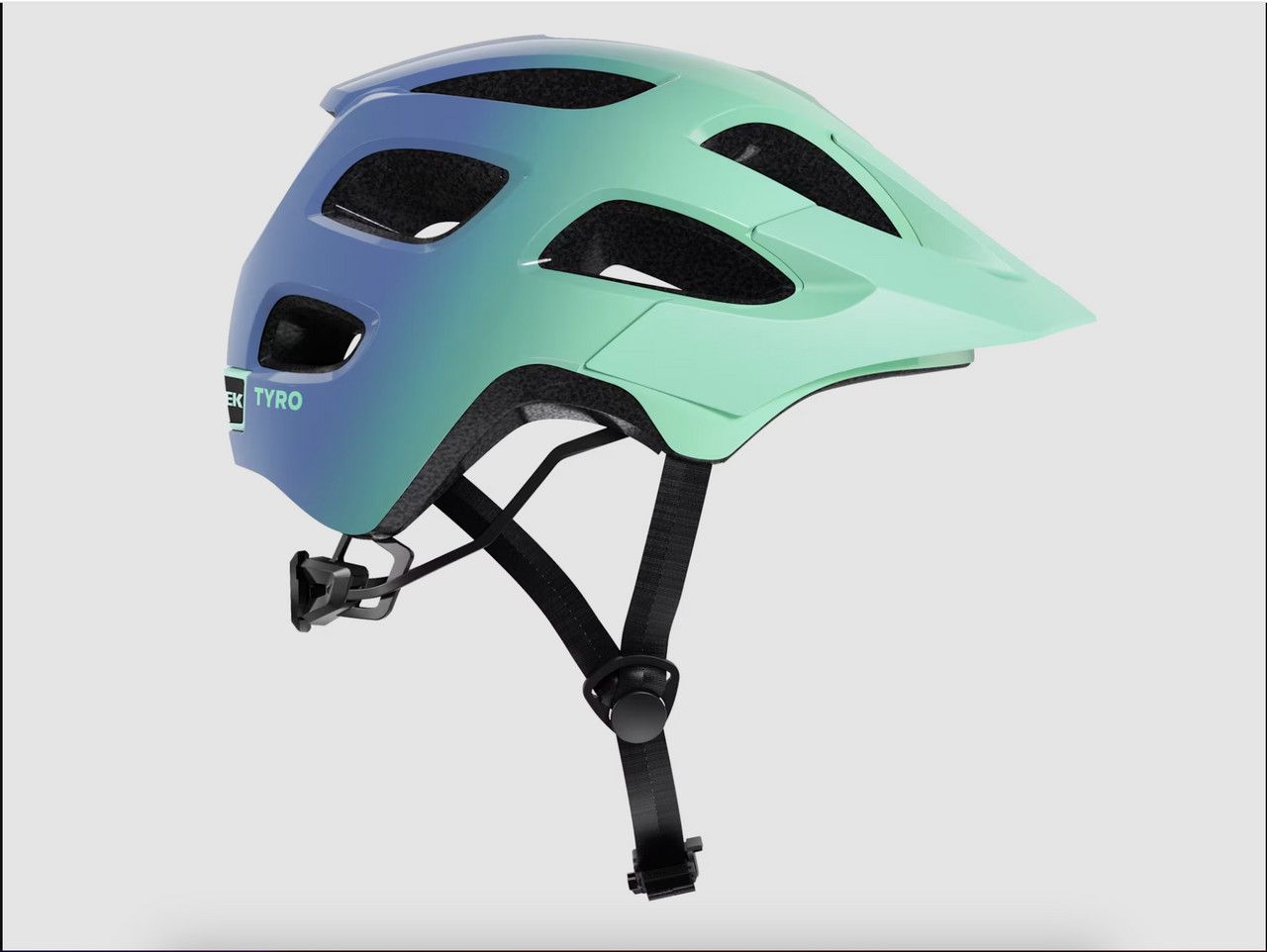 Helmet Trek Tyro Youth Aloha Green/UltraViolet