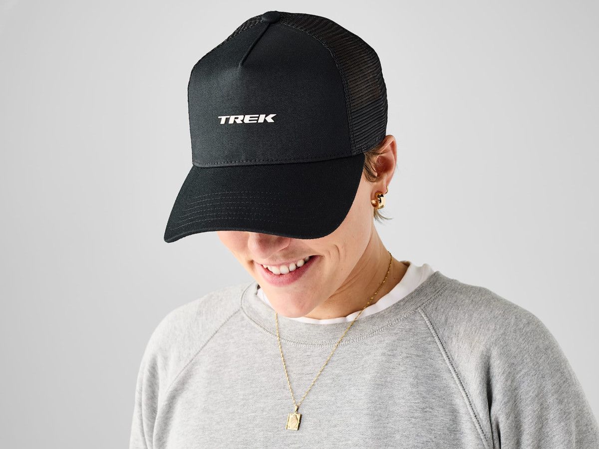 Trek Black Logo Hat