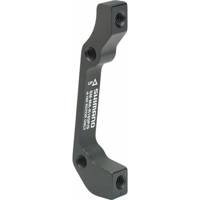 Shimano, SM-MA-R160P/S, Disc brake adapter for Post Mount caliper, Rear, ISO frame, 160mm rotor