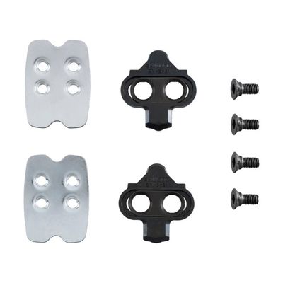 SM-SH51 SPD CLEAT SET (PAIR) SINGLE RELEASE W/ CLEAT NUT Black
