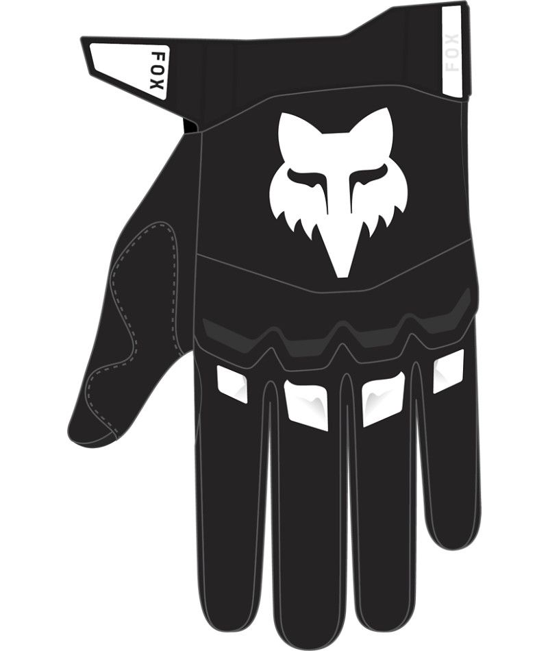 FOX DIRTPAW GLOVE  Black YOUTH L