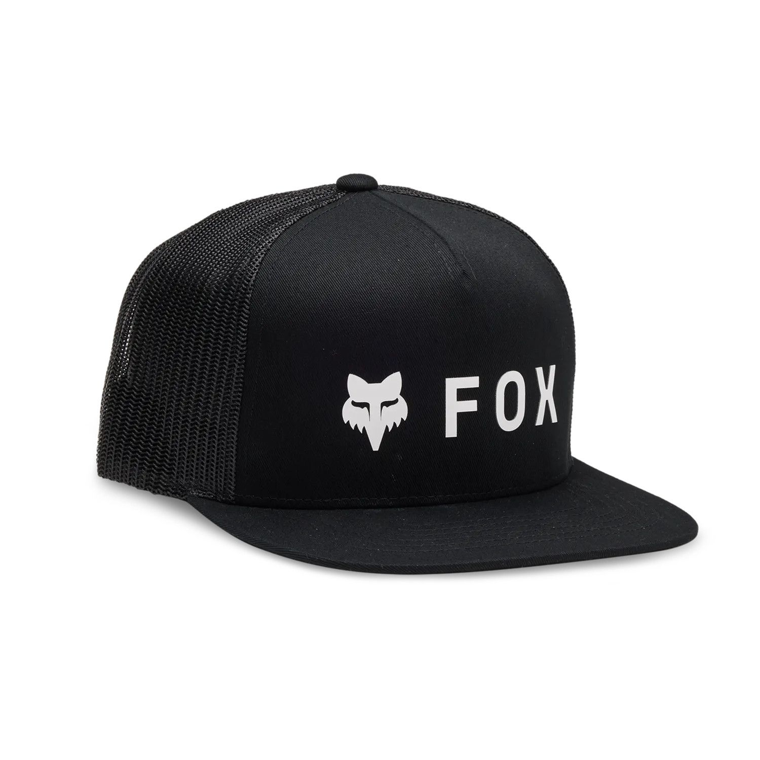 FOX ABSOLUTE MESH SNAPBACK HAT Black OS