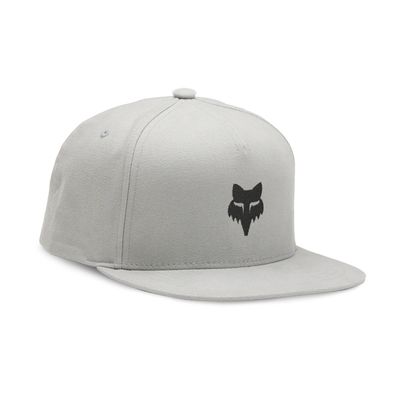FOX HEAD SNAPBACK HAT  Steel Gray OS