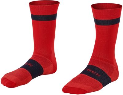 Sock Trek Race Crew Medium (39-41) Viper Red