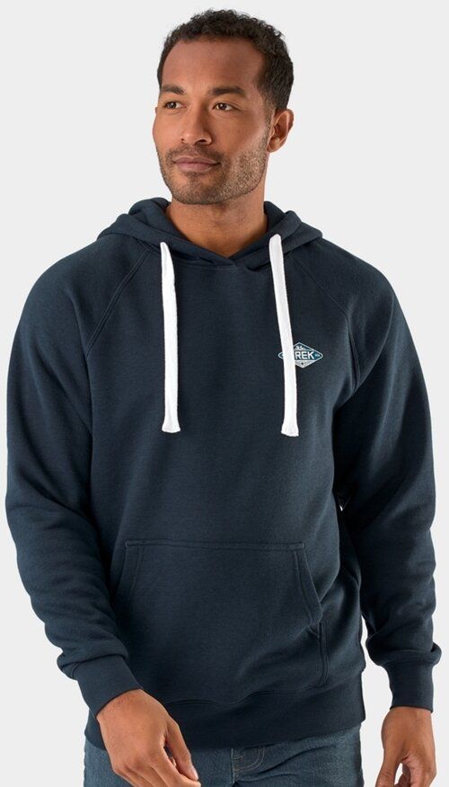 Trek Diamond Patch Hoodie Medium Midnight Navy