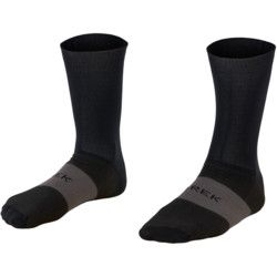 Sock Trek Race Merino Wool Crew Large (42-44) Black