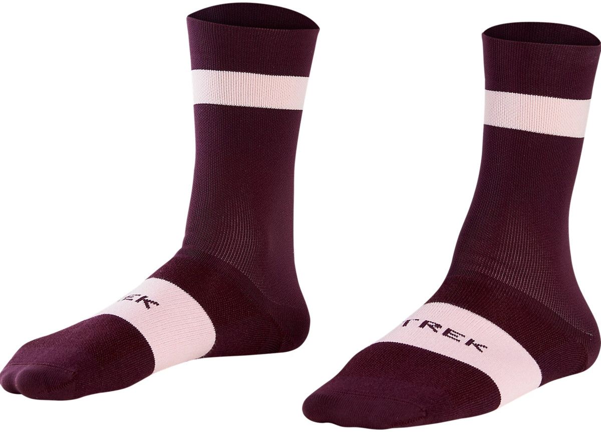 Sock Trek Race Crew Medium (39-41) Mulberry