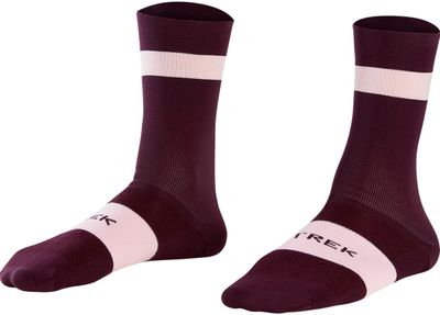 Sock Trek Race Crew Medium (39-41) Mulberry