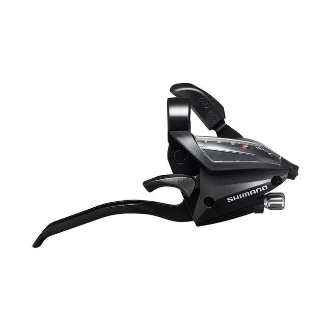 SHIMANO,ACERA STI SHIFTERS,SHIM SHIFTER,ACERA,STI,3x7,4F,ST-EF500,SET,SHFTR/BRK,BLK