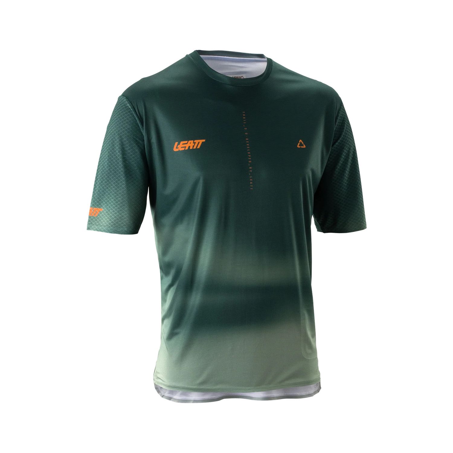 LEATT APPAREL JERSEY MTB 3.0 TRAIL SPRUCE GREEN LARGE