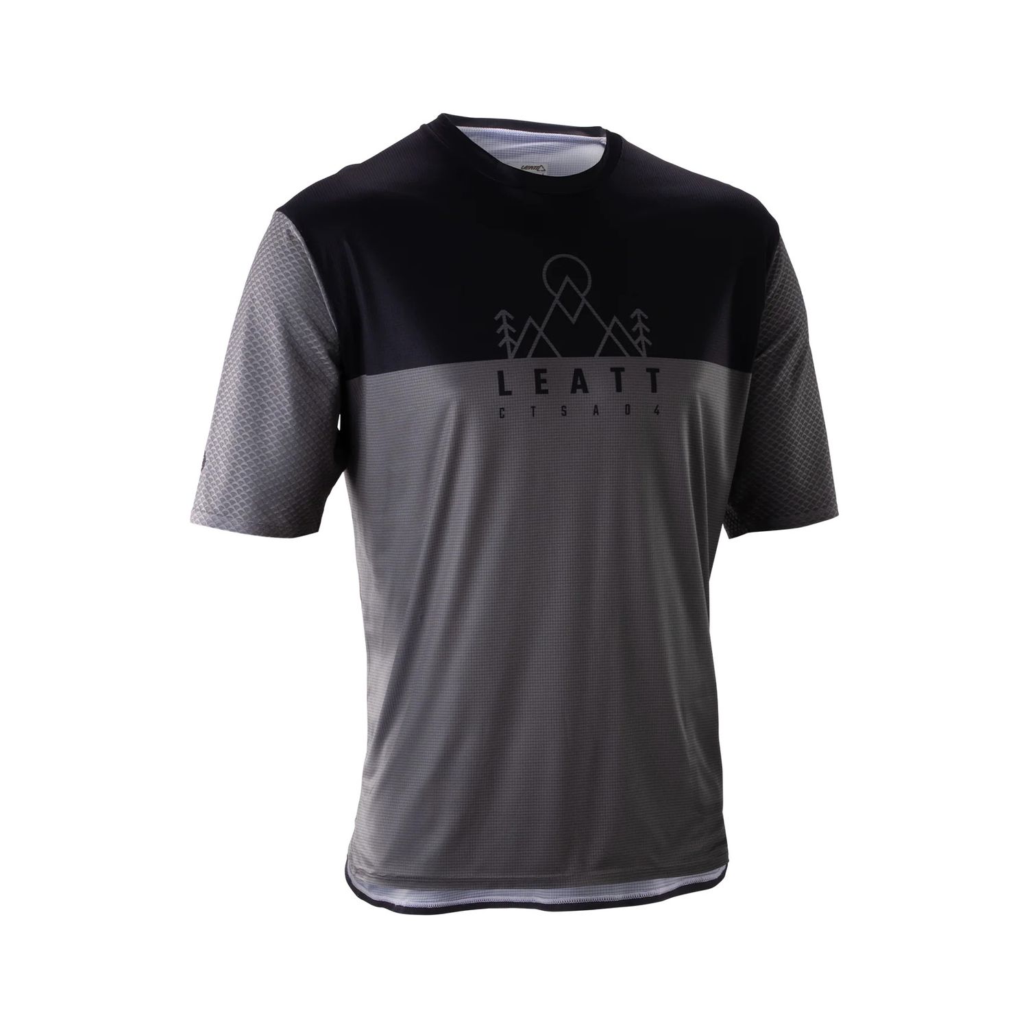 LEATT APPAREL JERSEY MTB 3.0 TRAIL GHOST BLACK LARGE