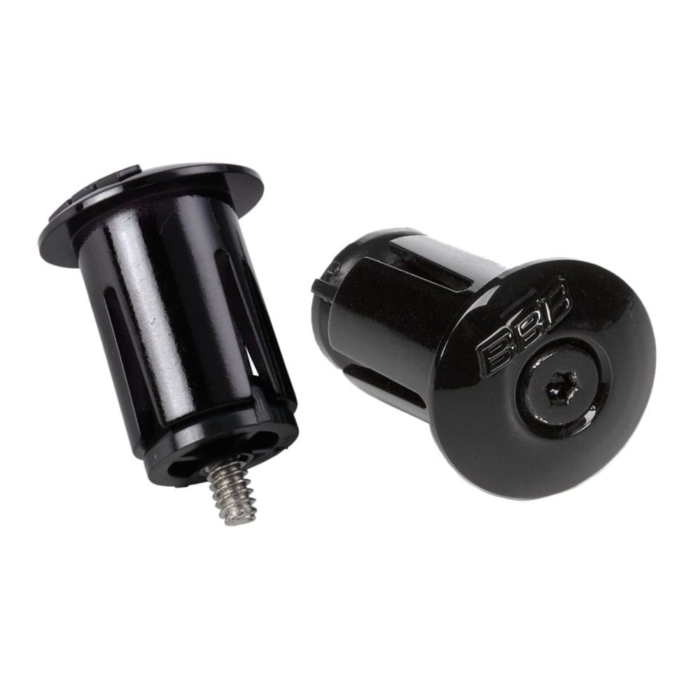 BBB Cycling, BHT-96 ScrewOn, Bar End Plugs, Black, Screw-on, Pair