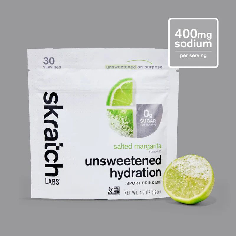 Unsweetened Hydration Sport Drink Mix Lemon &amp; Lime 120g