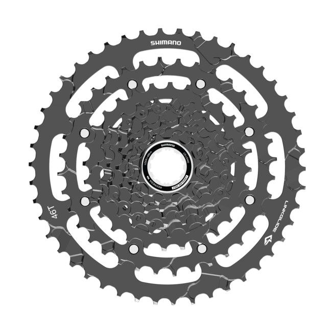 CASSETTE SPROCKET, CS-LG400-9, CUES, 9-SPEED, 11-13-15-17-20-23-28-36-46T ONE