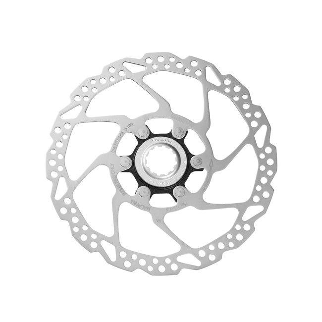 ROTOR FOR DISC BRAKE, SM-RT54, M 180MM W/LOCK RING (External Spline Type)