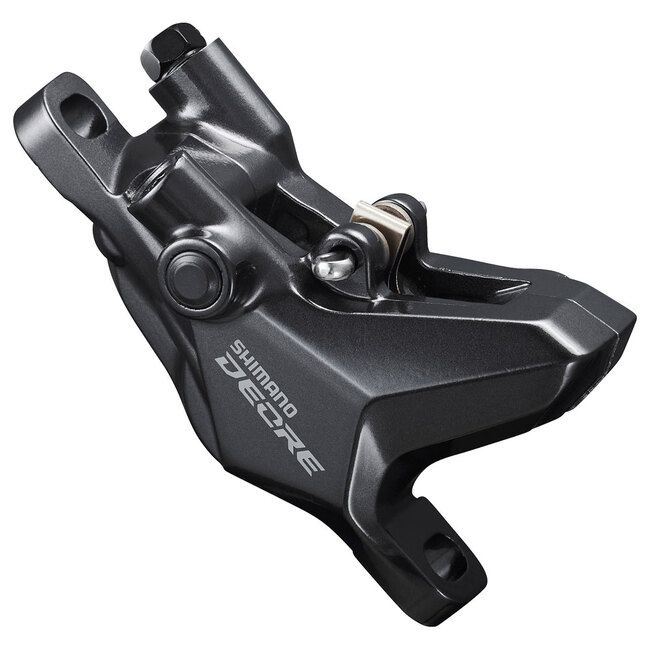 HYDRAULIC DISC BRAKE, BR-M6100, DEORE, FRONT OR REAR, W/O ADAPTER, W/G04S METAL PAD (W/O FIN) ONE
