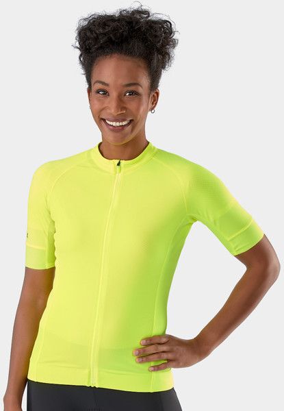 Jersey Trek Circuit Women Small Radioactive Yellow
