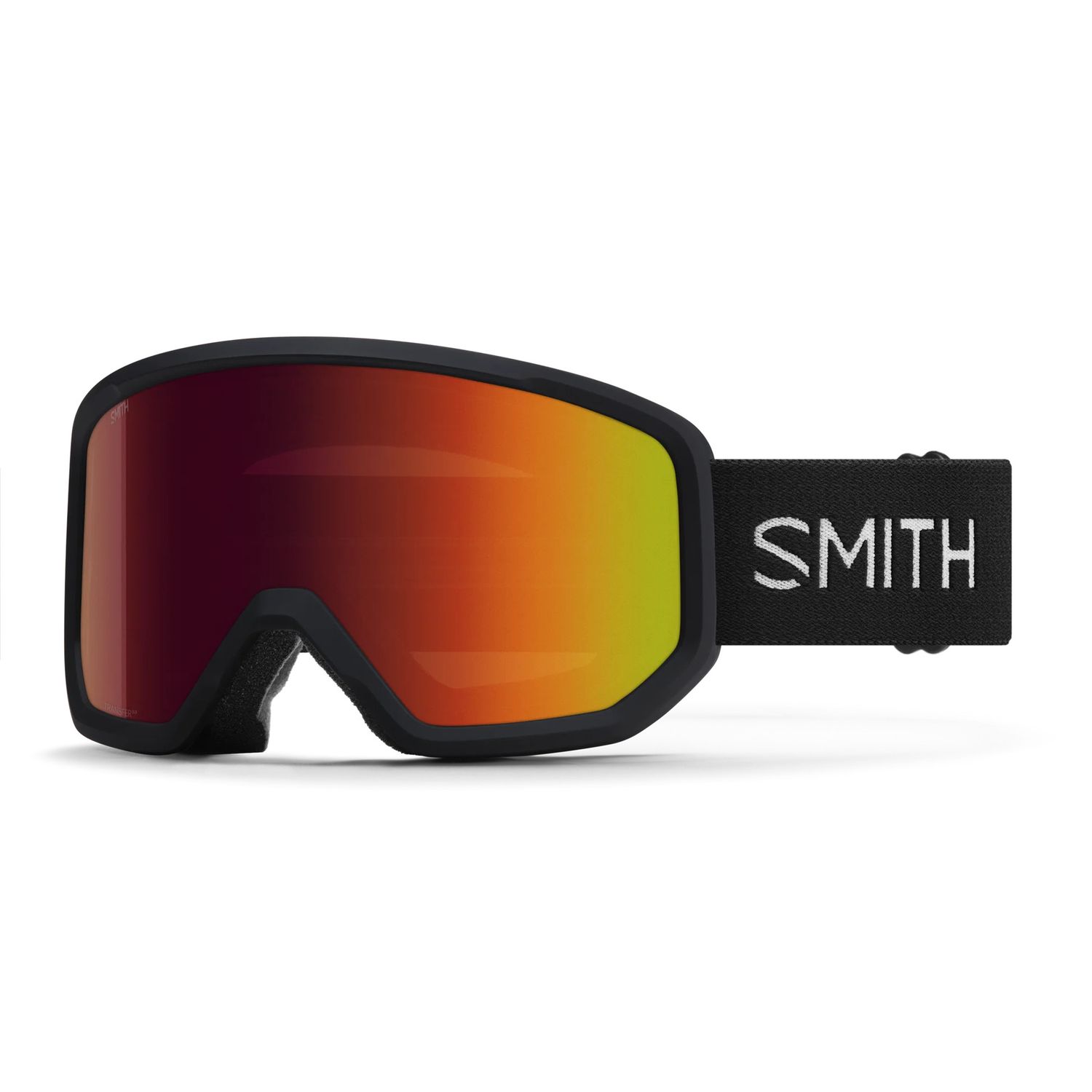 SMITH TRANSFER GOGGLES BLACK/RED LENS