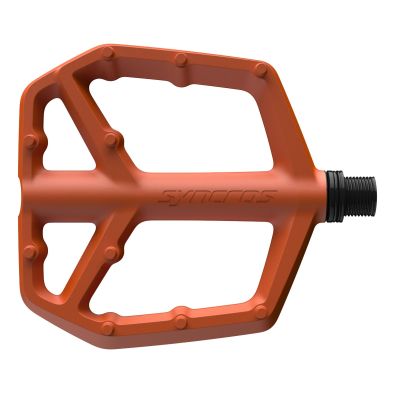 SYNCROS FLAT PEDALS SQUAMISH III FIRE ORANGE LARGE^