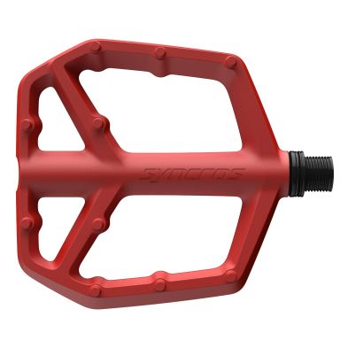 SYNCROS FLAT PEDALS SQUAMISH III FLORIDA RED LARGE^