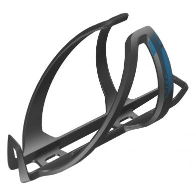 SYNCROS BOTTLE CAGE COUPE CAGE 2.0 BLK/OCEAN BLUE^