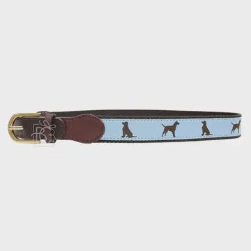 Boys Dog Ribbon Belt