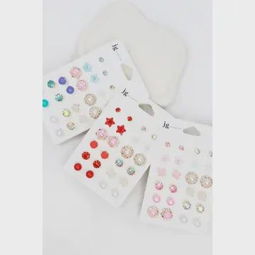 Earring Stud Set