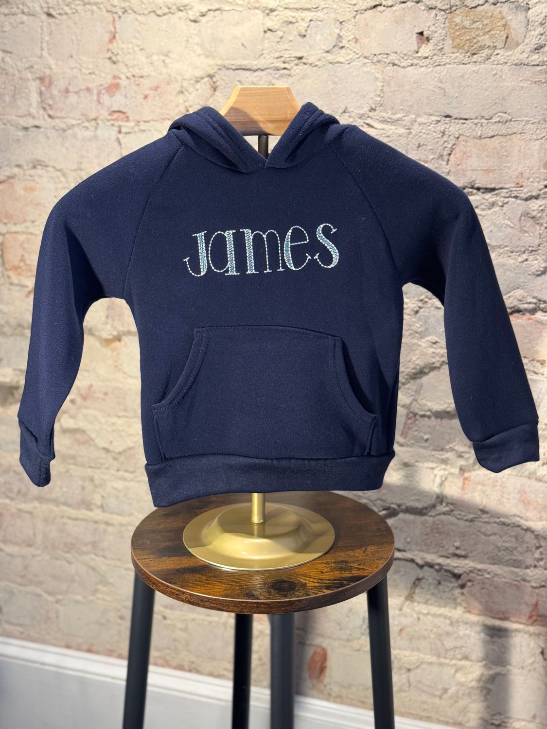 Boys Monogrammed Hoodie