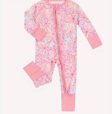 Watercolor Flower Bamboo Sleeper