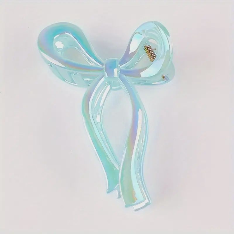 Metallic Bow Hair Clip