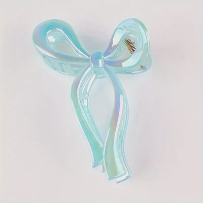 Metallic Bow Hair Clip
