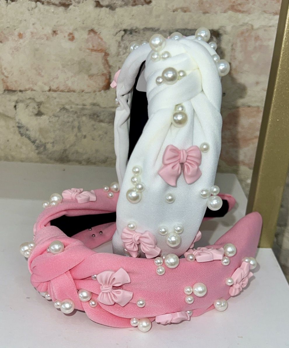Bow Pearl Headband