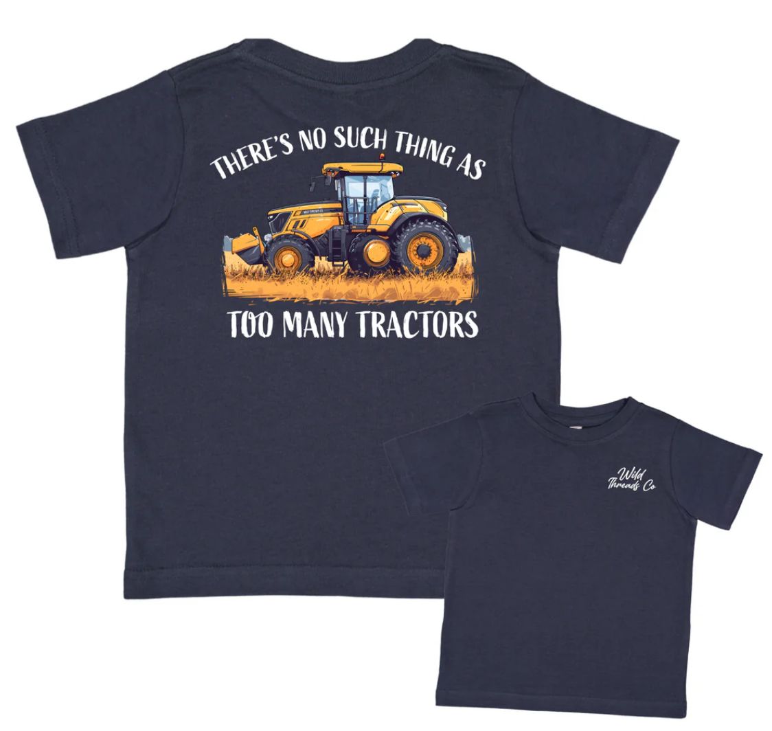 Too Many Tractors Tee