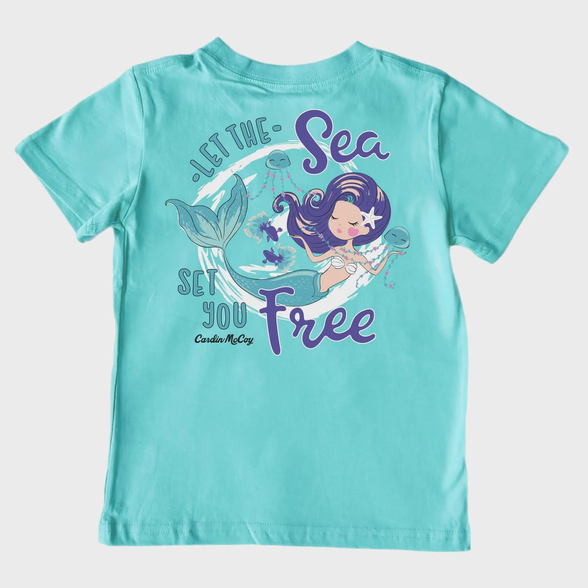Let The Sea Set You Free Short Sleeve Tee