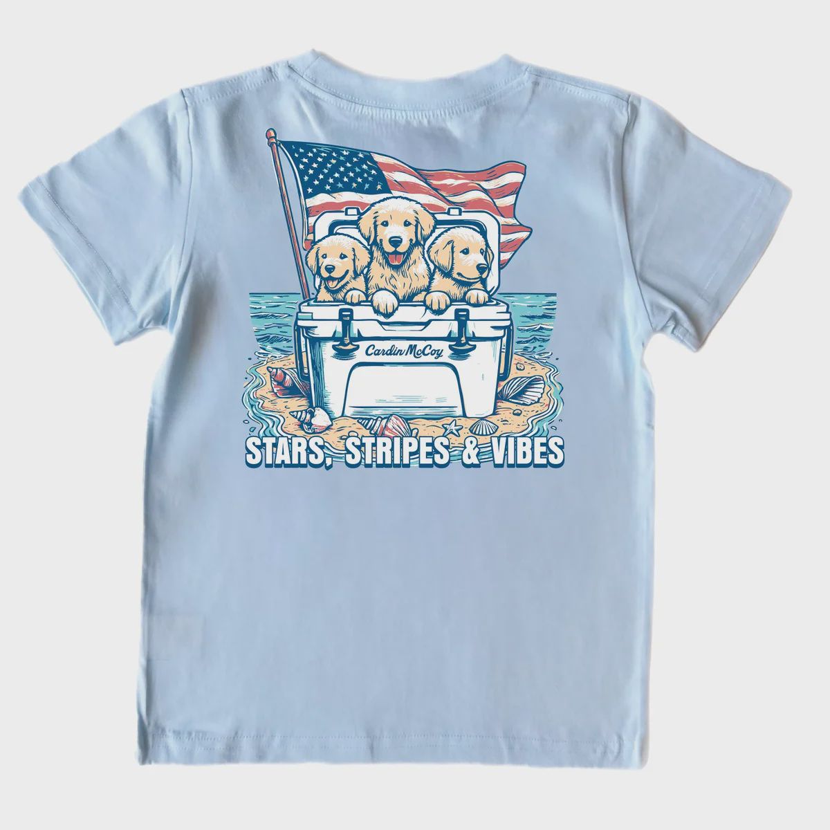 Stars Stripes and Vibes Short Sleeve Tee