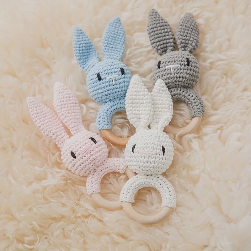 Crochet Bunny Rattle