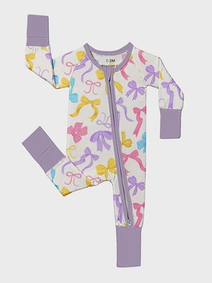 Multicolor Bow Bamboo Sleeper